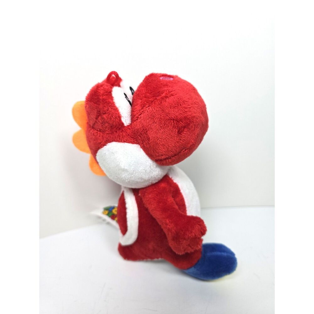 Red Yoshi Plush Super Mario Bros Nintendo Stuffed Animal Toy 8" Tush Tag